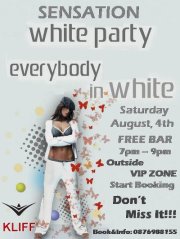 White Sensation Party Kliff Bar Bangkok Thailand