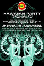 Hawaiian Party at Sopar Reggae Bar Pattaya Thailand