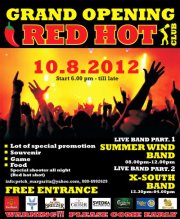 Grand Opening Red Hot Club Phuket Thailand