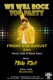 We Will Rock You Party At The Barbican Bangkok Thailand