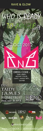 Who Is Ready To Jungle Party 3 Oct Demo Bangkok Thailand