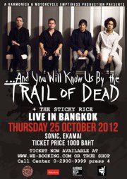 And You Will Know Us by The Trail Of Dead Live in Bangkok 25 Oct